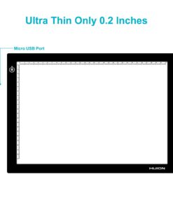 Alternative view of HUION L4S LED Light Box A4 Ultra-Thin USB Powered Adjustable Light Pad for Tracing