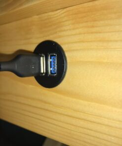 ICESPRING 2 Ports Dual USB 3.0 Male to USB 3.0 Female AUX Flush Mount Car Mount Extension Cable for Car Truck Boat Motorcycle Dashboard Panel -(3 Feet) 39 61qGd0EvcfL