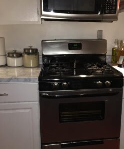 EZ FAUX DECOR Peel & Stick Faux Stainless Steel | Refrigerator Wrap | Cover for Dishwashers & Appliances | Self Adhesive Stainless Contact Vinyl Paper 36 in x 144 in (12ft) 41 61qGt5bYvL