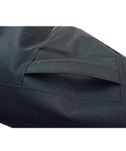 Alternative view of KMA Grill Cover - Up to 58" Wide, Heavy Duty - Fits Weber (Genesis), Holland, Jenn Air, Brinkmann, Char Broil, & More Black 58"