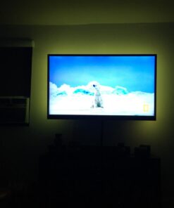 Tv Led Backlight, Maylit 8.2ft Led Strip Lights for 40-60in Tv, USB Powered Tv Lights kit with Remote, RGB Bias Lighting for Room Decor RGB (Remote Control) 8.2FT for 40''-60'' TV 46 61qHi75yHiL