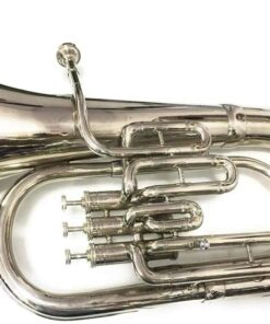 Alternative view of NauticalMart Bb Euphonium Nickel 3 Valve