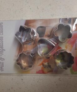 StarPack Home Vegetable Cutter Shapes Set (5 Piece) - Mini Cookie Cutters for Kids & Vegetable Cutter Shapes - Small Cookie Cutters or Fruit Cutters Shapes - Kids Food Shape Cutters for Toddlers 20 61qJk K9KFL