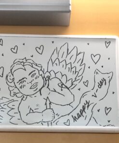 U Brands Contempo Magnetic Dry Erase Board, 11 x 14 Inches, White Frame 11" x 14" 46 61qNClDjEhL