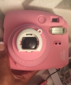 Fujifilm Instax Mini 8+ (Strawberry) Instant Film Camera + Self Shot Mirror for Selfie Use - International Version (No Warranty) Strawberry 42 61qOYhGwMNL