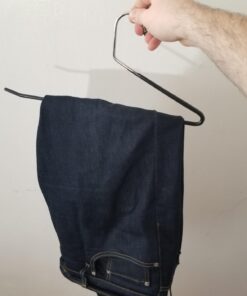 Jeronic Pant Hangers, 20 Pack Steel, Black, 20 Count 72 61qRp8sZKML