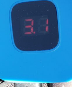 Solar Panels Charger with Digital Ammeter, BigBlue 28W SunPower Camping Solar Panel, Dual USB(5V/4A Overall), IPX4 Waterproof, Compatible with iPhone 13/11/Xs/X/8/7, iPad, Samsung Galaxy, Google Pixel Blue 60 61qSSohPFyL