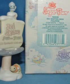 Precious Moments Sugar Town Ice Skating Sign 184020 5 61qSuY0mqbL