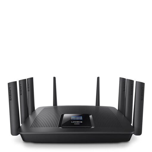 Linksys WiFi 5 Router, Tri-Band, 3,000 Sq. ft Coverage, 25+ Devices, Speeds up to (AC5400) 5.4Gbps - EA9500 3000 ft, 25+ Devices