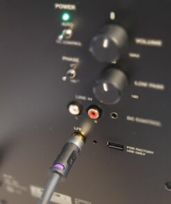 Mediabridge ULTRA Series Subwoofer Cable (25 Feet) - Dual Shielded with Gold Plated RCA to RCA Connectors - Black 43 61qUwNC3FLL
