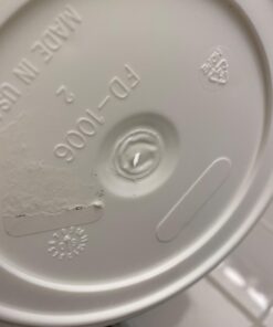 Novelty Majestic Full Depth Round Cylinder Pot, Glossy White, 6-Inch (10062) 29 61qWArznojL