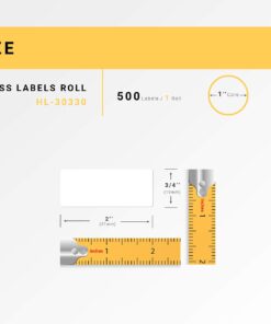 Houselabels 3/4 x 2 Inches Dymo-Compatible 30330 Multipurpose Labels, 1 Roll, 500 Labels per Roll 500 Count (Pack of 1) 10 61qXAxUfBsL