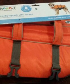 Outward Hound Granby Splash Orange Dog Life Jacket, Small Granby (Flotation) Small (Chest Girth: 16"-20") 48 61qXssUzmSL