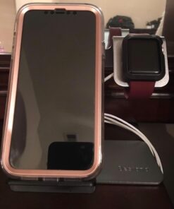 i-Blason Cosmo Full-Body Bumper Case with Built-in Screen Protector for iPhone XR 2018 Release, Pink Marble, 6.1" 47 61qb2zEBGXL