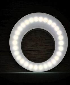 QIAYA Selfie Light Ring Lights LED Circle Light Cell Phone Laptop Camera Photography Video Lighting Clip On Rechargeable 48 61qcWrbowPL