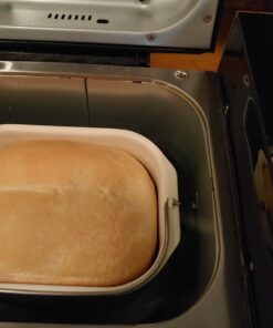 KBS Pro Stainless Steel Bread Machine, 2LB 17-in-1 Programmable XL Bread Maker with Fruit Nut Dispenser, Nonstick Ceramic Pan& Digital Touch Panel, 3 Loaf Sizes 3 Crust Colors, Reserve& Keep Warm Set 43 61qd0sWcXiL 2