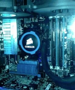 CORSAIR Hydro Series H105 AIO Liquid CPU Cooler, 240mm Thick Radiator, Dual 120mm PWM Fans 45 61qe6uVIfL