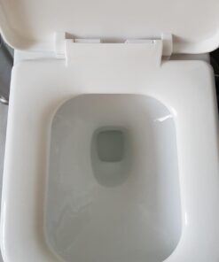 Potty Training Seat for Boys And Girls, Fits Round & Oval Toilets, Non-Slip with Splash Guard, Includes Free Storage Hook - Jool Baby Aqua 41 61qfAEWjvL