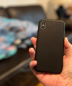 Spigen Liquid Air Armor Designed for iPhone Xs Case (2018) / Designed for iPhone X Case (2017) - Matte Black 38 61qfLzggarL