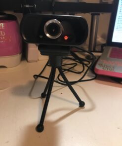 ToLuLu 1080P Webcam with Microphone, HD Webcam Web Camera with Tripod Stand, Widescreen USB Computer Camera, Streaming Mic Webcam for Online Calling/Conferencing, Zoom/Facetime/YouTube Laptop Desktop 45 61qh7mZ0T0L