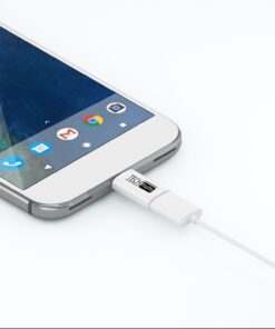 TechMatte Micro USB to USB Type C Adapter Connector for Galaxy Note 8, S9, S9 Plus, S8, S8 Plus +, Google Pixel, Pixel 2 with 56k Resistor; Approved to Meet USB Type-C Standard (2-Pack, White) 11 61qiM lzgL