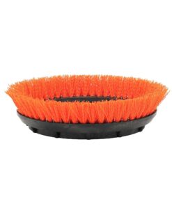 Oreck Commercial Orange Tile & Resilient Floor Scrub Brush for Orbiter Floor Machine ORB550MC, Clean Heavy-Duty Floors, 12 Inch Diameter 0.028 Inch Crimped Polypropelene Bristles, 237047, Orange Orbiter Brush 24 61qiR3yua S