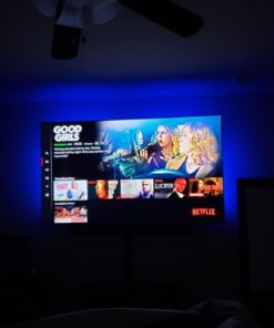 Nexillumi LED Strip Lights 6.56ft TV LED Backlight for 24 Inch-60 Inch TV RGB LED Strip USB Powered, APP Control Sync to Music, Bias Lighting, 5050 RGB for Mirror, PC, Android iOS 61 61qjGHc1xeL