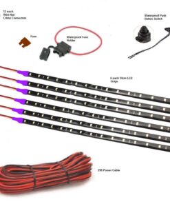 Green Blob Outdoors Pimp My Boat LED Boat Deck Lighting Kit with Navigation Lights DIY Ultra Violet 10 61qjcCRYeuL