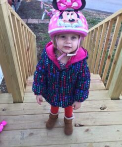 Disney Minnie Mouse Toddler Bike Helmets 3D Minnie Me Toddler (3-5 yrs.) Helmet 49 61qkBshQzZL