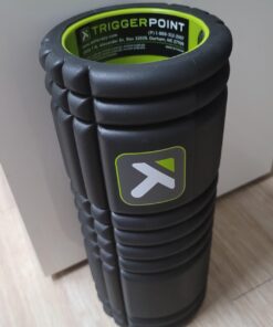 TriggerPoint Grid Patented Multi-Density Foam Massage Roller (Back, Body, Legs) for Exercise, Deep Tissue and Muscle Recovery - Relieves Muscle Pain & Tightness, Improves Mobility & Circulation (13") Black Original (13-Inch) 32 61qmnqGHjPL