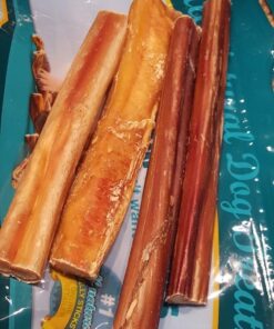 Best Bully Sticks All Natural 6 Inch Thick Bully Sticks for Large Dogs - USA Baked & Packed - 100% Free-Range Grass-Fed Beef - Single-Ingredient Grain & Rawhide Free Dog Chews - 18 Pack 6" (18 Pack) 48 61qolelzeIL 1