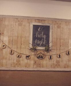 Fadeless Bulletin Board Paper, Fade-Resistant Paper for Classroom Decor, 48” x 12’, Weathered Wood, 1 Roll 48 Inches x 12 Feet 67 61qpCiOYvtL