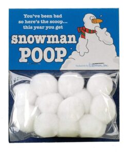 Snowman Poop Holiday Christmas Gag Gift by Roman Inc.