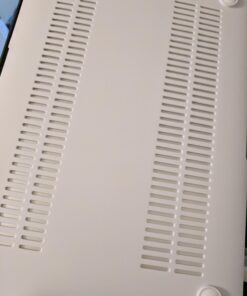 MOSISO Compatible with MacBook Air 13 inch Case (Models: A1369 & A1466, Older Version 2010-2017 Release), Plastic Pattern Hard Shell Case & Keyboard Cover & Screen Protector, White Marble 69 61qpvQPoGKL