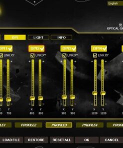 Burxoe Mouse Mice Z-7900 4000 DPI Metal Base MMO/FPS High Precision Optical Gaming Mouse 61 61qshrAESGL