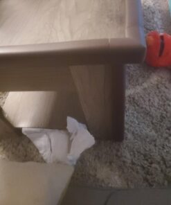 Roving Cove Edge Corner Protector Baby Proofing (Large 15ft Edge 4 Corners) - Hefty-Fit Heavy-Duty, Soft NBR Rubber Foam, Furniture Fireplace Safety Corner Edge Bumper Guard, 3M Adhesive, Coffee Brown 15 feet 32 61qtcHvsCfL