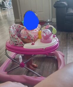 Disney Baby Minnie Mouse Music and Lights Baby Walker with Activity Tray (Garden Delight) Garden Delight Minnie 59 61qwSjNXfIL