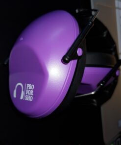 Pro For Sho 34dB Shooting Ear Protection - Special Designed Ear Muffs Lighter Weight & Maximum Hearing Protection Standard Purple 42 61r ItRebZL