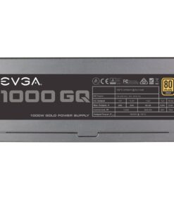 EVGA 210-GQ-1000-V1,1000 GQ, 80+ GOLD 1000W, Semi Modular, EVGA ECO Mode, 5 Year Warranty, Power Supply,Black 23 61r3XgA2nML