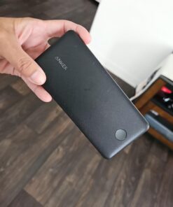 Anker Portable Charger, Power Bank, 20,000mAh Battery Pack with PowerIQ Technology and USB-C (Recharging Only) for iPhone 15/15 Plus/15 Pro/15 Pro Max, iPhone 14/13/12 Series, Samsung Galaxy (Black) Black 41 61r4 W7aWVL