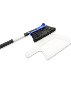 Camco Broom and Dustpan for RVs, Adjustable from 24 to 52 Inches (43623-A) Broom with Dust Pan 24 61r4k2lPeNL