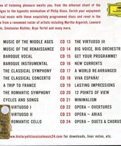 Alternative view of The History Of Classical Music In 24 Hours Audio CD, CD, November 13, 2015