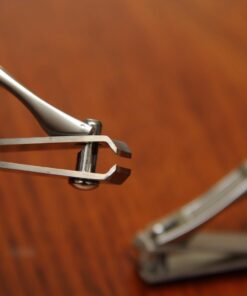 Nail Clippers Set - 2 Pack Stainless Steel Ingrown Toenail Tool, Professional Fingernail & Toenail Clippers for Thick Nails (Pedicure Nail Clippers) Silver 54 61rBa7ZRwuL