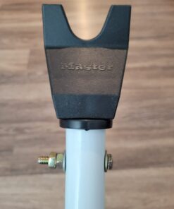 Master Lock door security Bar, Home security Stopper, Adjustable from 27-1/2 in. to 42 in., for Sliding and Front doors 1 Pack, 265EC Standard Security Bar, 1 Pack 43 61rDTmcZXeL