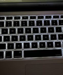 MOSISO Silicone Keyboard Cover Compatible with MacBook Air 13 inch A1466 A1369 2010-2017&Compatible with MacBook Pro 13/15 inch (with/Without Retina Display, 2015 or Older Version), Black 34 61rFZkjVogL