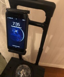 Wireless Karaoke Machine for Adults, TONOR PA System Portable Bluetooth Singing Speaker with Dual Wireless Microphones Microfono, Disco Ball for Home Karaoke, Party, Class and Church K20 Black 56 61rGfTjTML