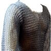 Allbeststuff Butted Chainmail Shirt Medium Chain Mail Hauberk ABS 12 61rKTQoYDRL