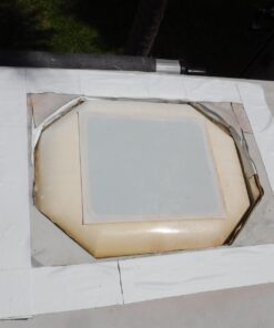 Beech Lane RV Roof and Leak Permanent Repair Tape 4" x 50', Permanently Stops Camper Roof Leaks, UV and Weatherproof Sealant 62 61rMMUVckAL