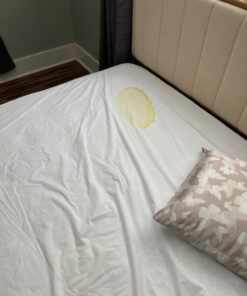 Linenspa Waterproof Smooth Top Premium Queen Mattress Protector, Breathable & Hypoallergenic Queen Mattress Covers - Packaging may vary, White 28 61rMpd2MM0L