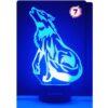 WANTASTE Wolf 3D Lamp Gifts for Boys Girls Room, Night Light Toys Bedside Decor Gifts for Kids Baby, 7 Colors Changing Nightlight with Smart Control 24 61rMpv9mS0L
